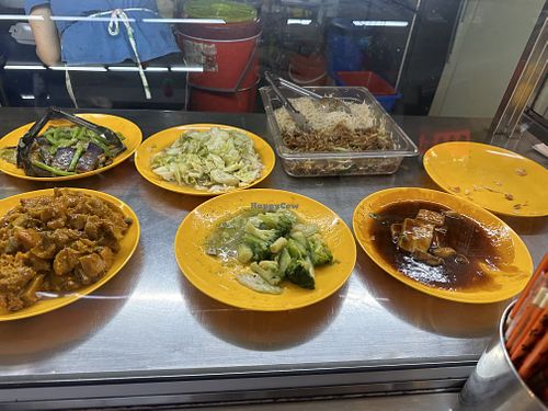   at Ming Yi Vegetarian 明意素 in Central Singapore