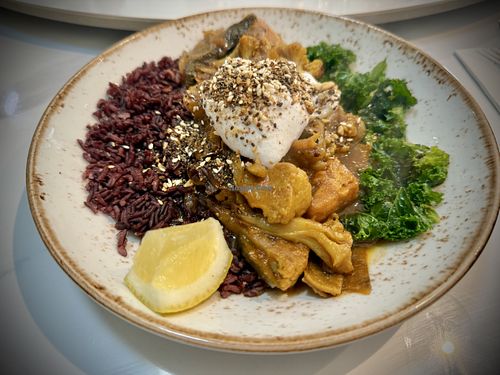 Sri Lankan Curry   at Little Sunflower Café in Elwood