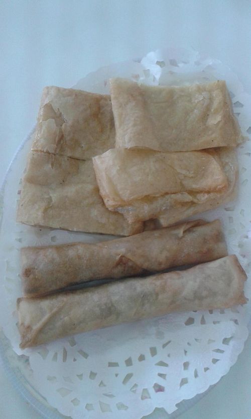 Savouries at Lo Hon Buddhist Monastery in Outlying Islands