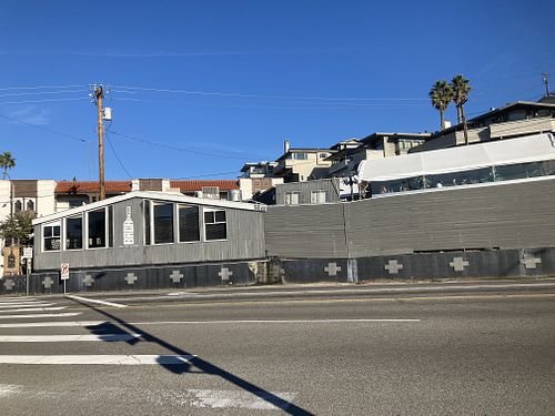Viewed across the street   at Bacari PDR in Playa Del Rey