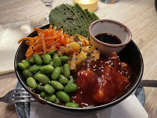 Vegan dish   at Egon in Harstad