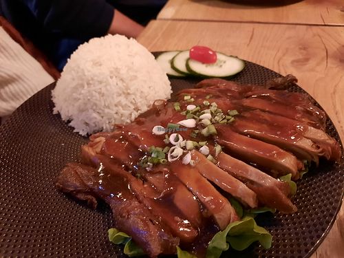"Canard" veggie at Saïgon Cà Phê in Reims