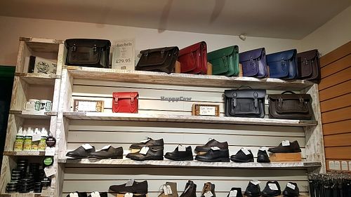 satchels at Vegetarian Shoes in Brighton