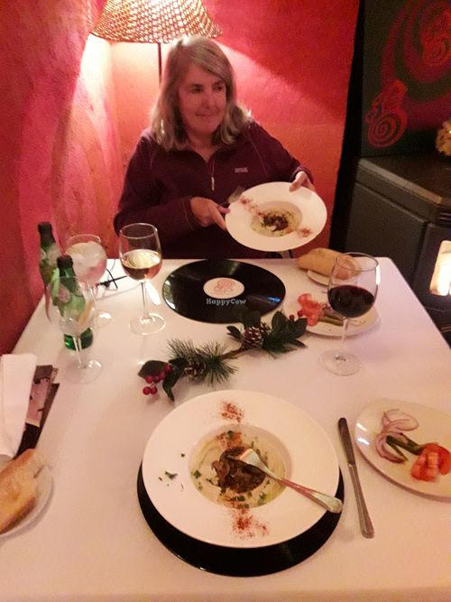 Humours with mushrooms at Casa Mijhaeli in Caceres