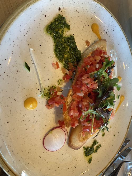 Bruschetta   at Huk's in Aschberg