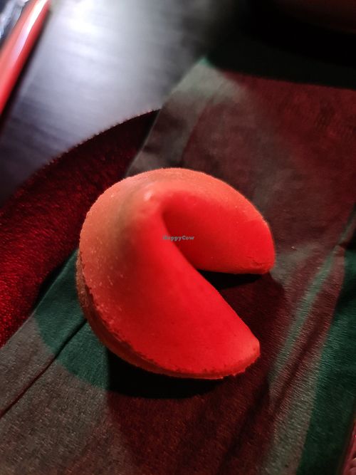 Fortune cookie as part of yum cha "Brunch or Die" event.  at Hail Lilith  in Footscray