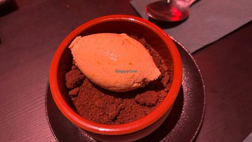 Caramel and orange buttercream with chocolate moussee  at Hail Lilith  in Footscray