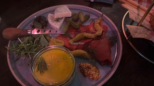 The platter. I loved the mushroom patè  at Hail Lilith  in Footscray