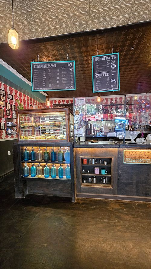 Inside at Dun-Well Doughnuts in Brooklyn