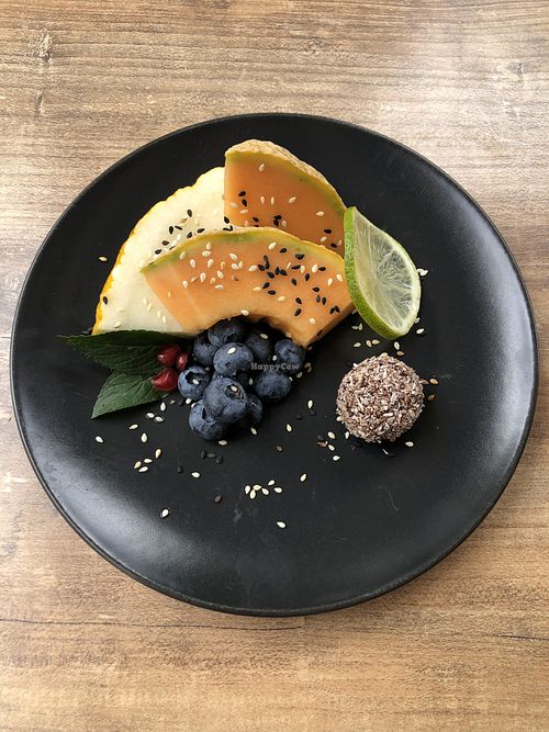 Delicious fruit!  at Terramystica Bar in Bovec