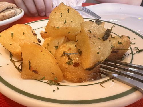 Spicy potatoes   at Sahara Grill in Belize City