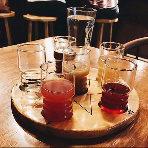 buchi flight! at Rosetta's Kitchen in Asheville