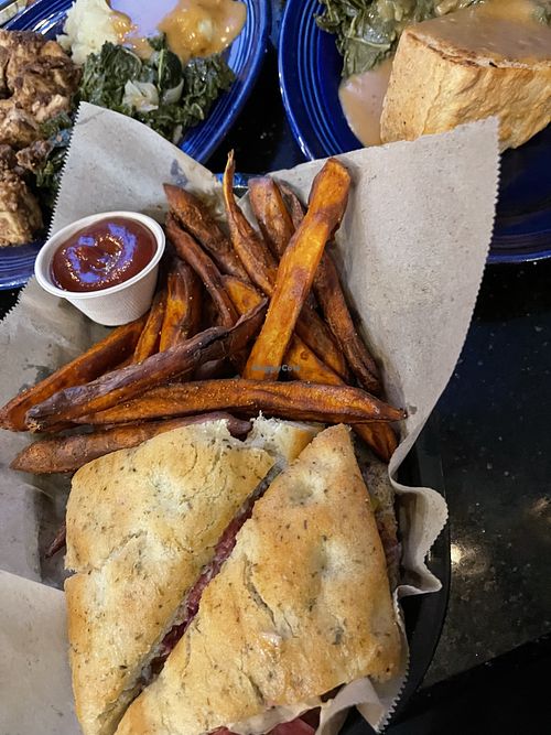 Reuben  at Rosetta's Kitchen in Asheville