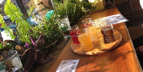 buchi flight  at Rosetta's Kitchen in Asheville