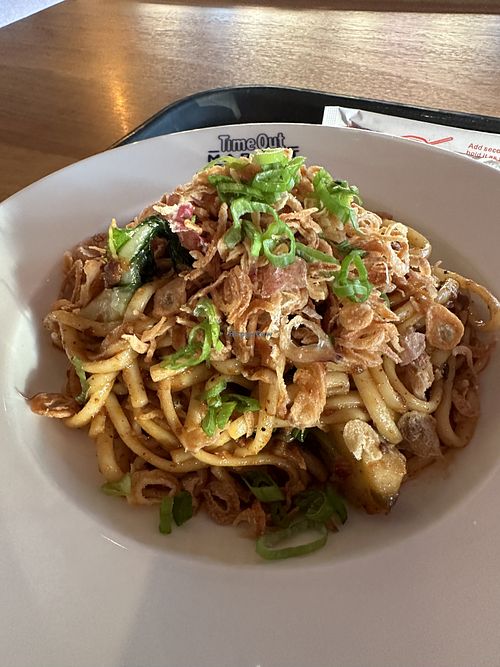 Dan Dan noodles  at The Rogue Panda in Brooklyn