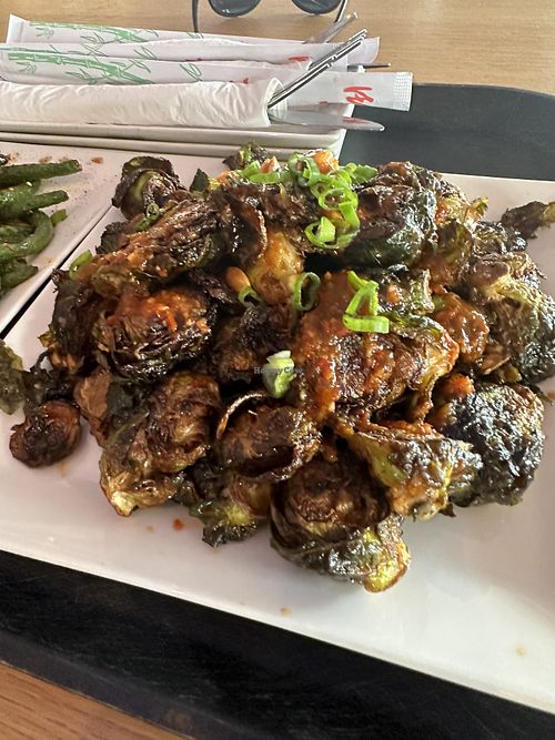 Kung pao Brussels  at The Rogue Panda in Brooklyn