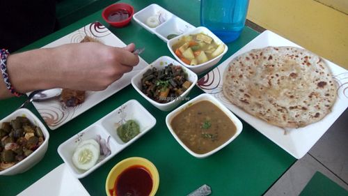 First part of our meal at Tehran in Cebu