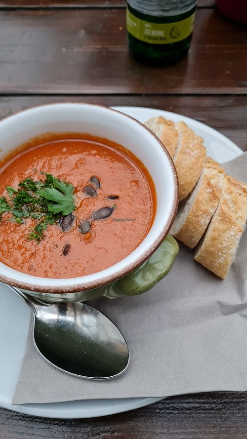 Tomato Soup at Braugasthaus Zum Alten Fritz in Rostock