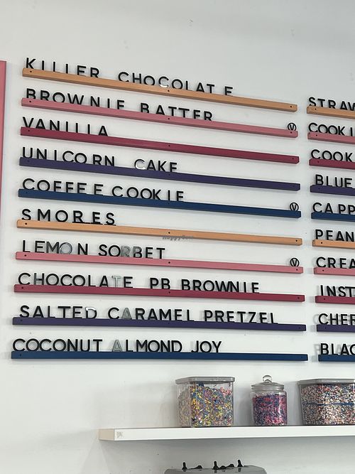 Current options   at Ice Cream Social in White Plains