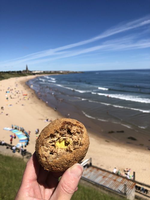Scotch egg  at Grain & Goodness in Tynemouth