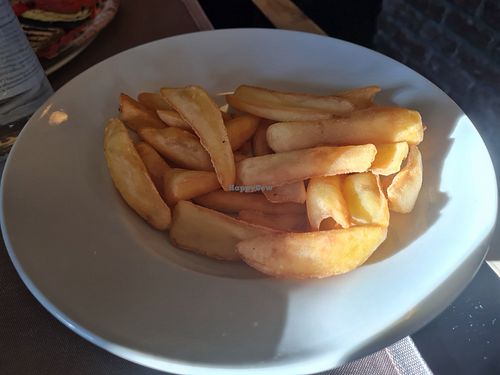 French fries at Risoamaro in Mariano Comense