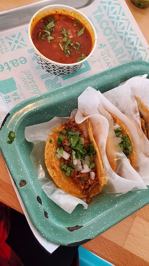 Yummm at Tacotarian in San Diego