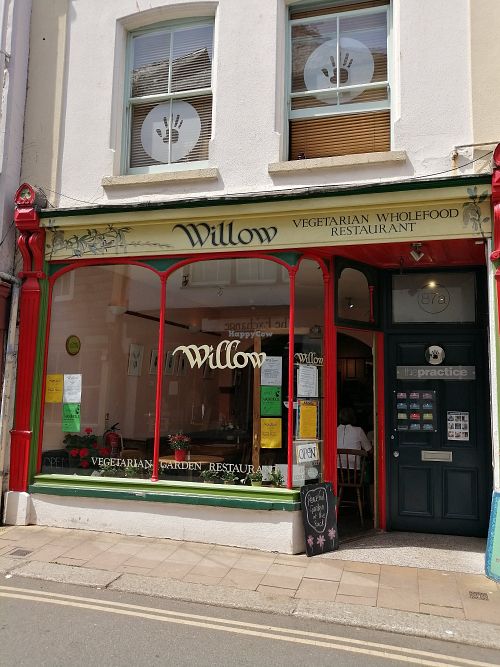 Willow Vegetarian Garden Restaurant Totnes Restaurant HappyCow