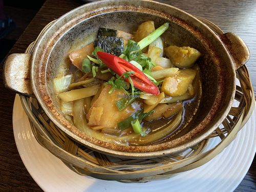 Ha Noi Caramel and Banana  at Non Viet Vegan in Edinburgh