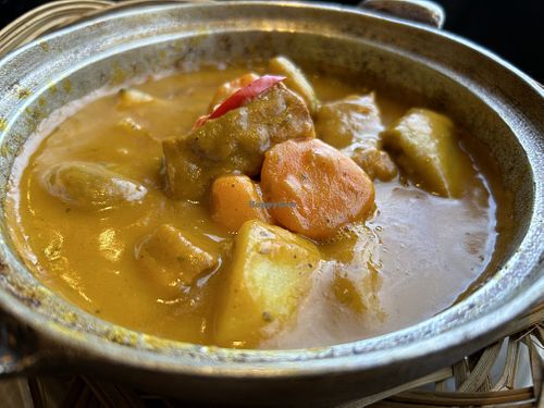 Tofu coconut curry   at Non Viet Vegan in Edinburgh