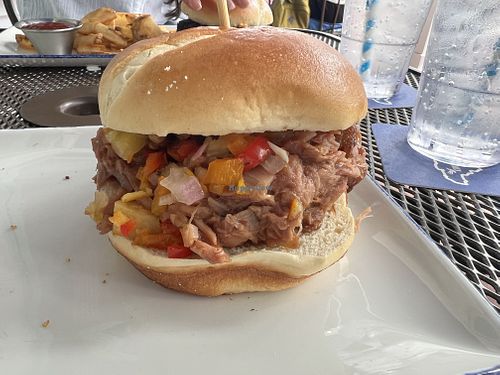   at Kingston Kitchen at the Village Inn in Mackinac Island