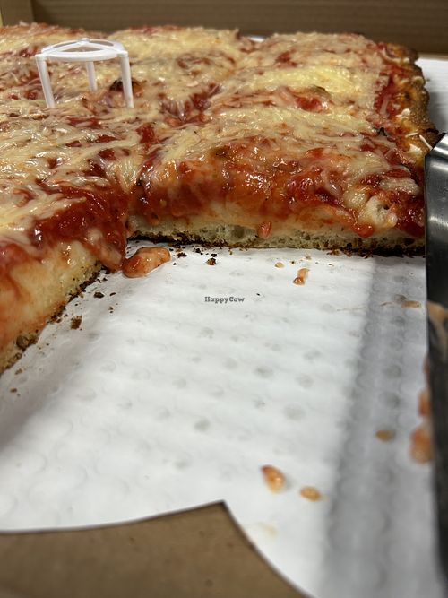 Vegan Sicilian  at Red Volpe Pizzeria Ristorante in Bethpage