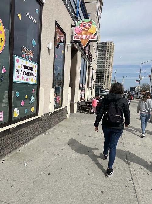   at Coney Waffle in Brooklyn