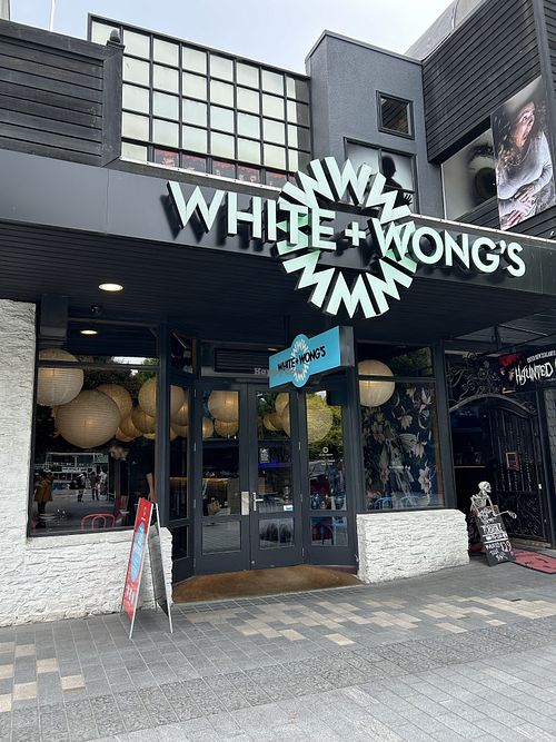 Front   at White + Wong's in Queenstown