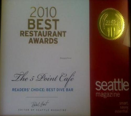  at The 5 Point Cafe in Seattle
