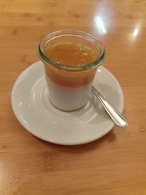 Vegan coconut cream at Red Curry House in Nuremberg