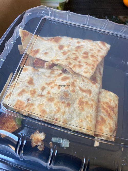Chi kn quesadilla at Pink's Vegan Diner - Cloud Kitchen in Merrick