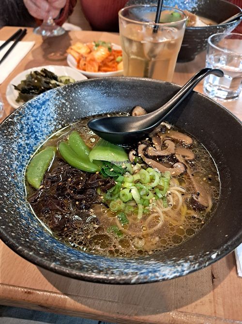 Mushroom ramen at Ikigai Ramen in Edinburgh