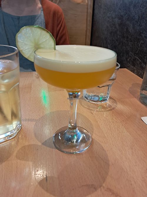 Passionfruit mocktail at Ikigai Ramen in Edinburgh