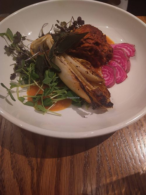 Roasted maitake at Jardin in Madison