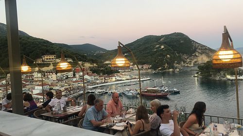 Beautiful view overlooking Parga  at Kastro 1380 in Parga