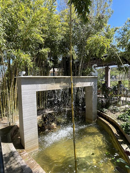 Enasma Cafe, Lake Agia  at Enasma Cafe in Crete