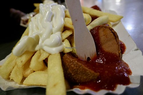 dinner  at Curry 36 - Hardenbergplatz in Berlin