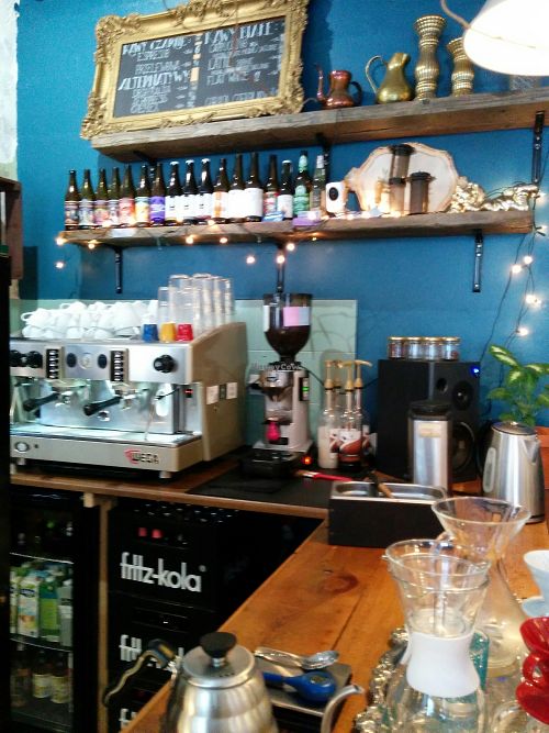 interior at Fukafe in Gdansk