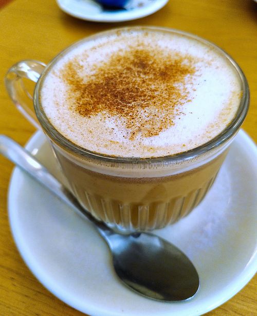 Dirty Chai Latte at Ground to Grow in Paris