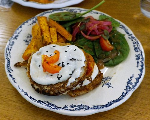 Savory pancakes at Ground to Grow in Paris
