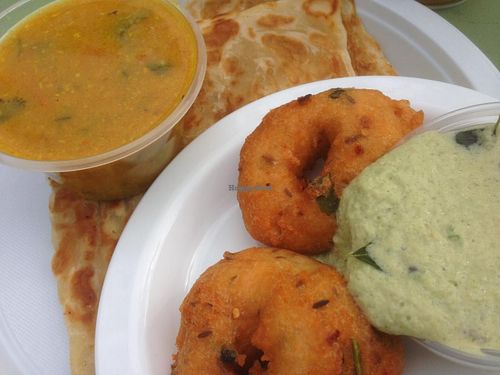 The vada is amazing! at Sri Venkateswara Hindu Temple in Helensburgh