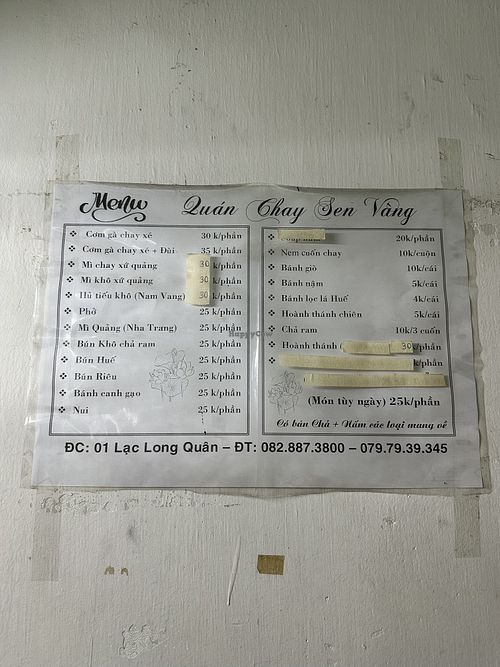 at Sen Vang in Nha Trang