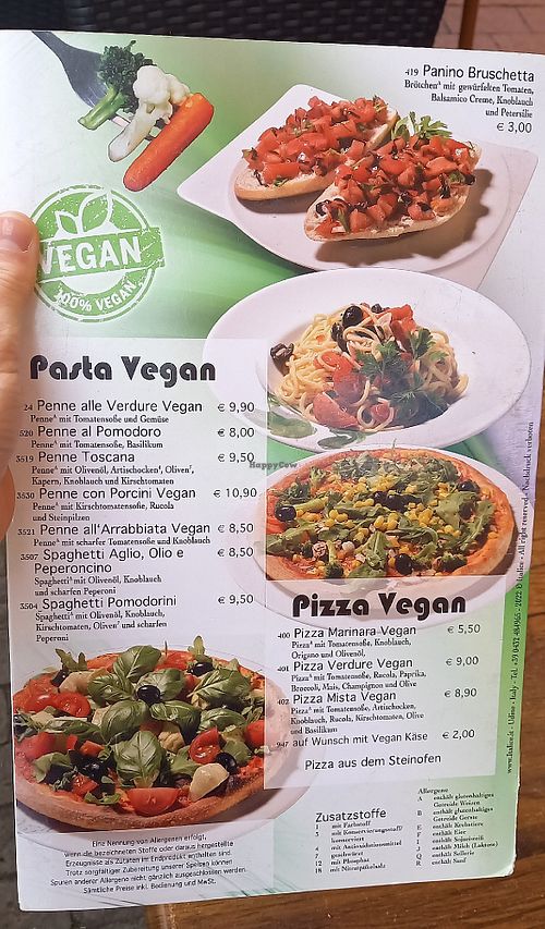 Speisekarte at Café Eiscafe Martino in Wunstorf