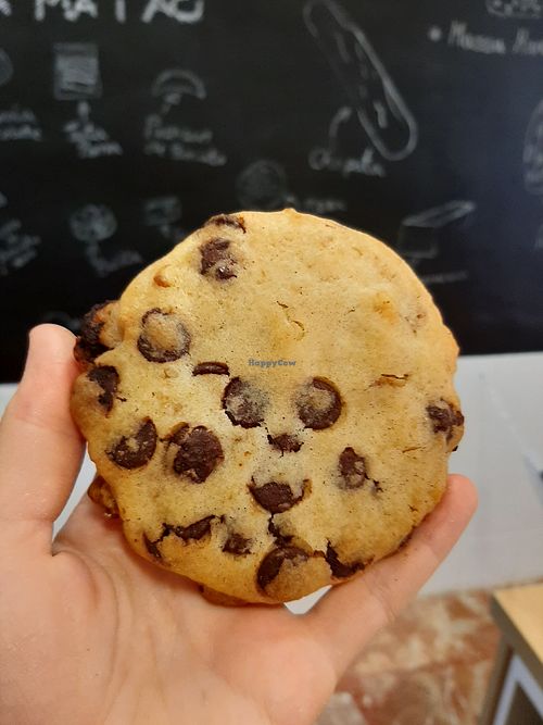 Cookie de choco y nueces vegana at ORIGEN El Raval in Mogente
