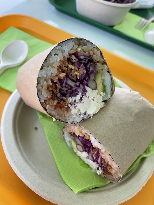 Sushi burrito   at MIXAMO in Milan